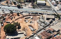 Avenida Sebastião de Brito será interditada à noite para obras de viaduto