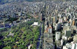 Imagem aérea de Belo Horizonte