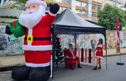  Papai Noel encerra atividades em três unidades do Programa A Rua é Nossa