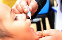 Prefeitura inicia campanha de vacinação contra a poliomielite dia 27 de maio