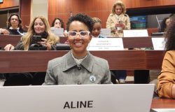 Professora representa BH em curso de liderança feminina na França