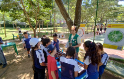 Parque Municipal recebe a campanha Não Alimente os Animais Silvestres