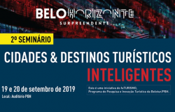 Belo Horizonte recebe o Seminário Cidades e Destinos Turísticos Inteligentes