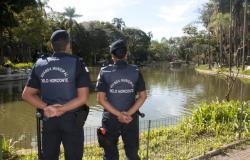 Dois agentes da Guarda Civil Municipal de Belo Horizonte