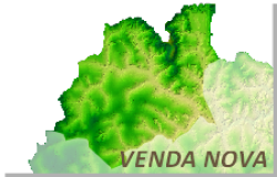 REGIONAL VENDA NOVA - ALTIMETRIA E CURSO D'ÁGUA