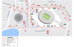 Mapa da operaão de trânsito para evento Buteco do Gustavo – Show Gustavo Lima, que acontece nos dias 19 e 20/10. 