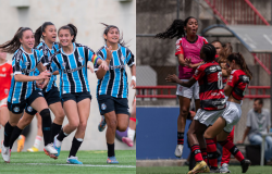 Grêmio e Flamengo disputam, neste sábado, final do Brasileirão Feminino Sub-17
