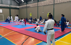 Festival de Judô promove integração entre atletas do Superar e alunos do projeto São Geraldo