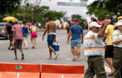 Operação de trânsito para os eventos de ensaio de Carnaval 