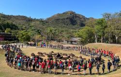 Guarda municipal promove prática de escotismo para cerca de 400 crianças e adolescentes