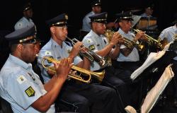 Banda da Guarda Municipal se apresenta nesta sexta-feira (13) na Praça Sete 