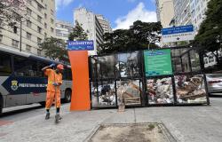 Lixômetro armazena 4,4 toneladas de resíduos recolhidos no entorno da Praça Sete