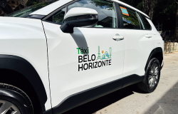 Taxistas de BH têm até 10 de julho para instalar a nova marca