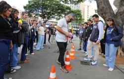 Afonso Pena vira palco de atividades sobre trânsito seguro no encerramento do Maio Amarelo