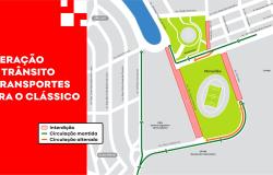 Operação de trânsito e transportes para o jogo Cruzeiro x Atlético, neste domingo (8)