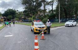 Operação de trânsito para o Circuito Santander de Corrida de Rua, na Pampulha