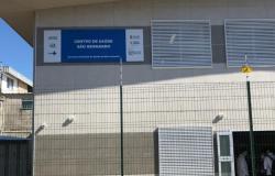 Imagem mostra a faxada do prédio no novo centro de saúde 