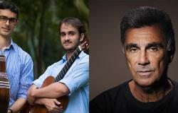 Duo a Zero convida o compositor e violonista carioca Guinga no Música de Domingo