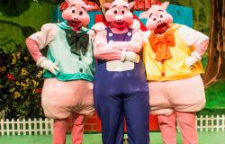 Teatro Marília recebe a peça infantil “Os 3 Porquinhos”