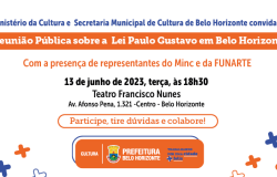 Prefeitura e artistas discutem a implementação da Lei Paulo Gustavo em BH
