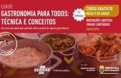 Prefeitura lança terceira edição de curso de Gastronomia