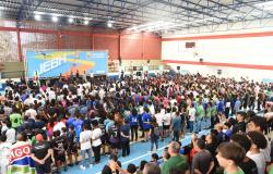 Cerimônia de abertura dos Jogos Escolares bate recorde de participação em BH