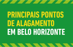 Principais pontos de alagamento em Belo Horizonte