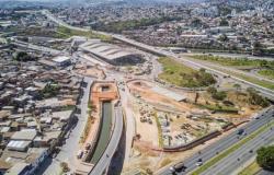 Mudança no trânsito no entorno da Estação São Gabriel para avanço das obras na Praça das Águas