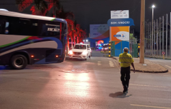 Operação de trânsito para o Evento Megaleite, no Expominas