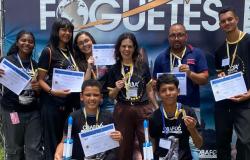 Escola da Rede Municipal de BH conquista medalha nacional em Olimpíada de Foguetes 