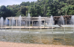 Fonte do Parque das Mangabeiras é reformada e volta a funcionar