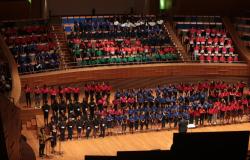 Estudantes da rede municipal emocionam o público na 13ª Cantata de Primavera 