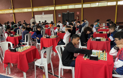 Jogos Escolares de BH definem campeões no xadrez, basquete 3x3, ginástica artística e vôlei de praia