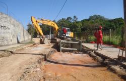  Ruas do Bairro Pirajá estão recebendo novo sistema de drenagem