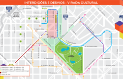 Alterações no trânsito do Centro de BH para a Virada Cultural começam nesta sexta-feira (22)