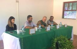 Quatro pessoas participam de assinatura de Termo de Cooperação Técnica com o Instituto Chico Mendes no dia 14/12.