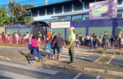 Operação de volta às aulas dá dicas de trânsito seguro na porta das escolas a partir de segunda-feira (4) 