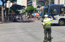 Operação especial de transporte e trânsito para o jogo Brasil x Japão