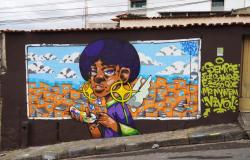 PBH e Arte em Cores BH promovem criação de mural de 100m² na Estação Barreiro 