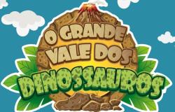 Teatro Francisco Nunes recebe espetáculo “O Grande Vale dos Dinossauros” 