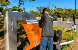 Orla da Pampulha ganha sinalização turística revitalizada