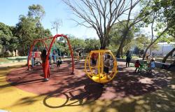 Novos brinquedos do Parque das Águas no Barreiro