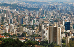 Imagem aérea de Belo Horizonte