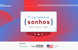 PBH prorroga pré-inscrições para o projeto Programando Sonhos Vilas e Favelas