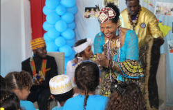 BH recebe rainha dos povos tradicionais da República Democrática do Congo