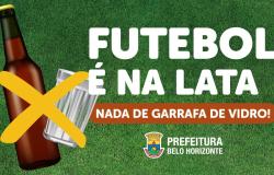 PBH leva campanha “Futebol é na Lata” para bares nas imediações da Arena MRV