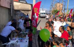 Inclusão tecnológica e diversão marcam Movimento BH + Feliz no Morro do Papagaio