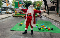 A Rua é Nossa deste domingo (8) segue em clima de Natal com muita diversão 