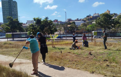Mutirão com apoio de voluntários fará limpeza e manutenção de plantios no IAPI neste domingo (3)