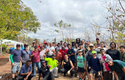 Mutirão revitaliza o Parque Fernando Sabino, área verde na Serra do Engenho Nogueira